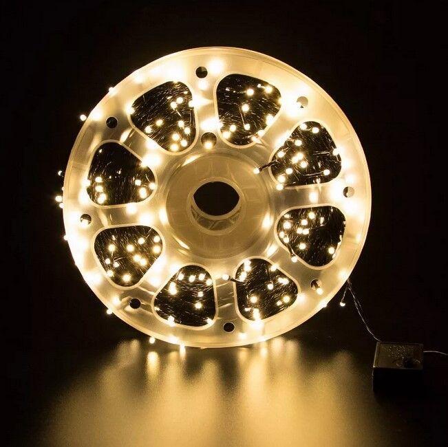 Світлодіодна вулична гірлянда 50m 150 LED warm (50m-1)