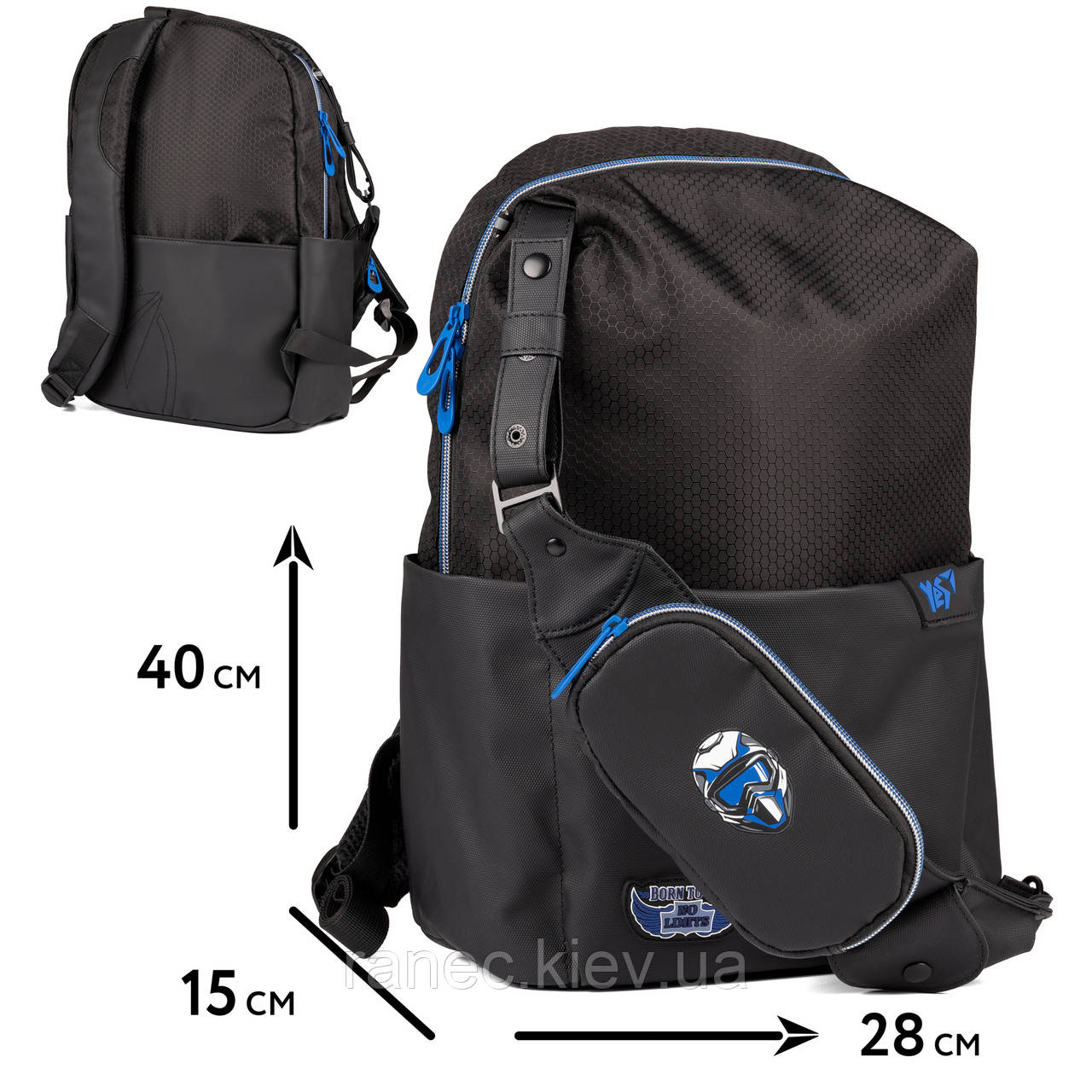 Рюкзак Yes No Limits T-105 559609, фото 1