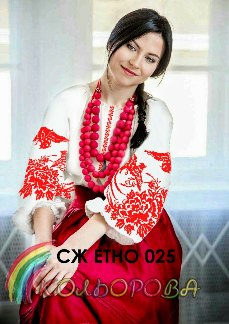 Сорочка жіноча СЖ-ЕТНО-025, фото 1