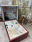 Дитяча постільна білизна бавовняна в ліжечко для новонародженого 100*150 см Туреччина Cotton Box, фото 3
