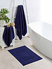 Рушники махрові бавовна однотонні ТM Zeron 50*90, Туреччина колір темно-синій