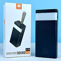 Павербанк Power Bank WUW Y108 30000mAh 2USB+Micro+Type-C