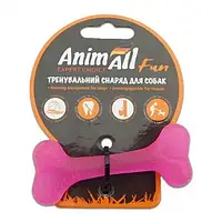 Іграшка AnimAll Fun кістка, 8 см (жовта, помаранчева, коралова, фіолетова)