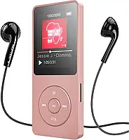 MP3-плеєр на 8 ГБ із Bluetooth, музичний плеєр AGPTEK Lossless із FM-радіо