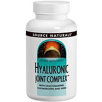 Препарат для суставов и связок Source Naturals Hyaluronic Joint Complex with Chondroitin and SM, код: 7705916