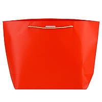Подарочный пакет "Элегантный пакет", красный 37х25 см