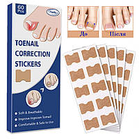 Пластир для корекції врослого нігтя Toenail Correction Sticker 60 шт