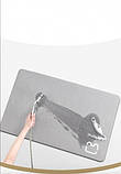 Супер адсорбувальний Килимок для ванної сірий 50*80 см Big grey, фото 3