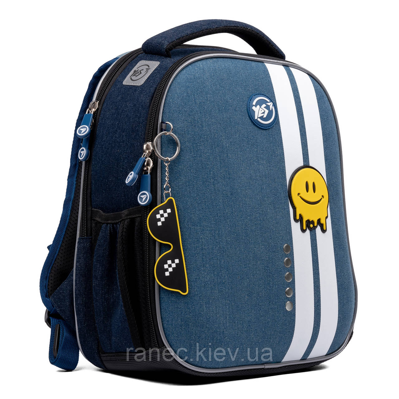 Рюкзак шкільний каркасний YES H-100 Smiley World 552223