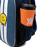 Рюкзак шкільний каркасний YES H-100 Smiley World 552223, фото 8