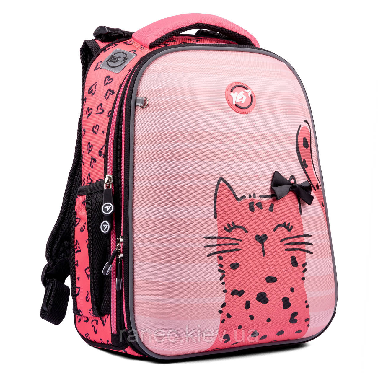Рюкзак шкільний каркасний YES H-12 Cats 559021