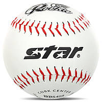 Мяч бейсбольный мяч для бейсбола Star Rookie Softball Action 5412 White