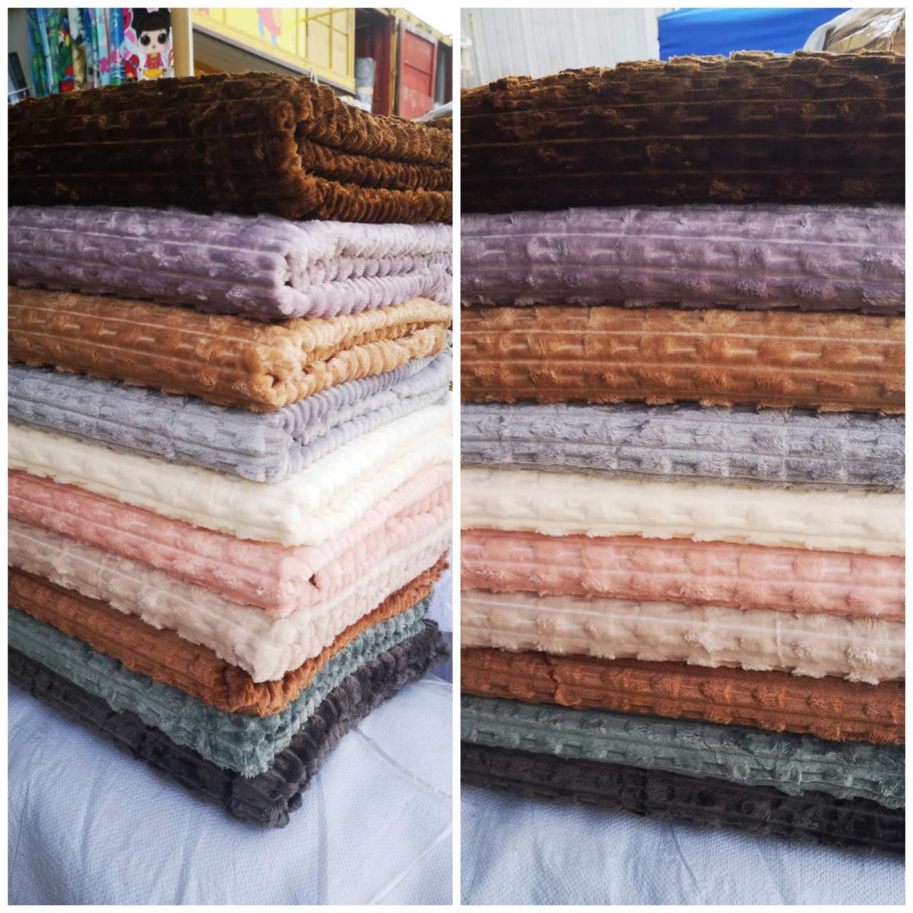 Плед (микрофибра M2/280)  2000х2200. Модель SHZJ02, фото 1