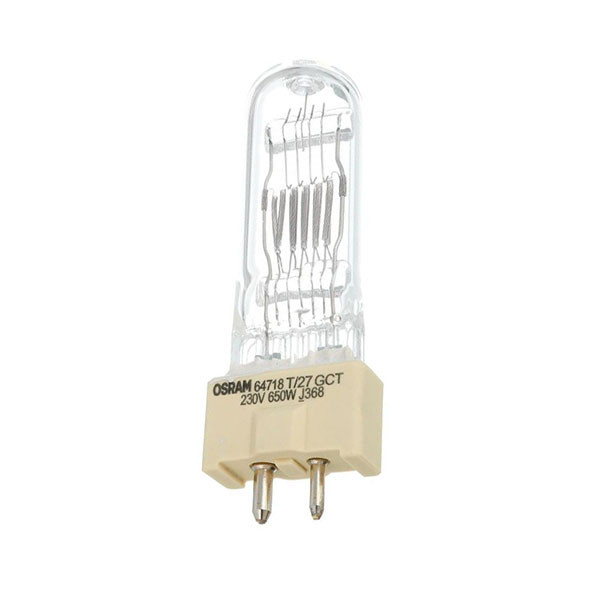 Лампа галогенна студійна Osram 64718 GCT 650W 230V GY9.5