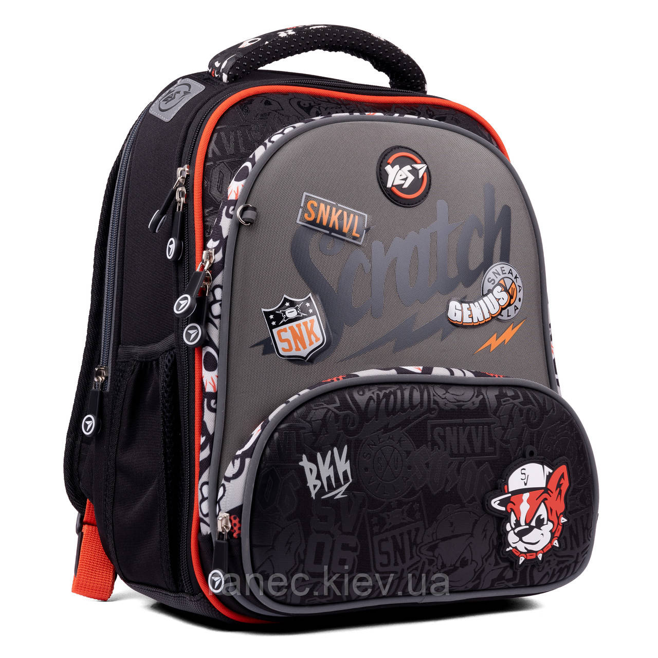 Рюкзак шкільний каркасний YES S-30 JUNO ULTRA Premium Scratch dog 553162