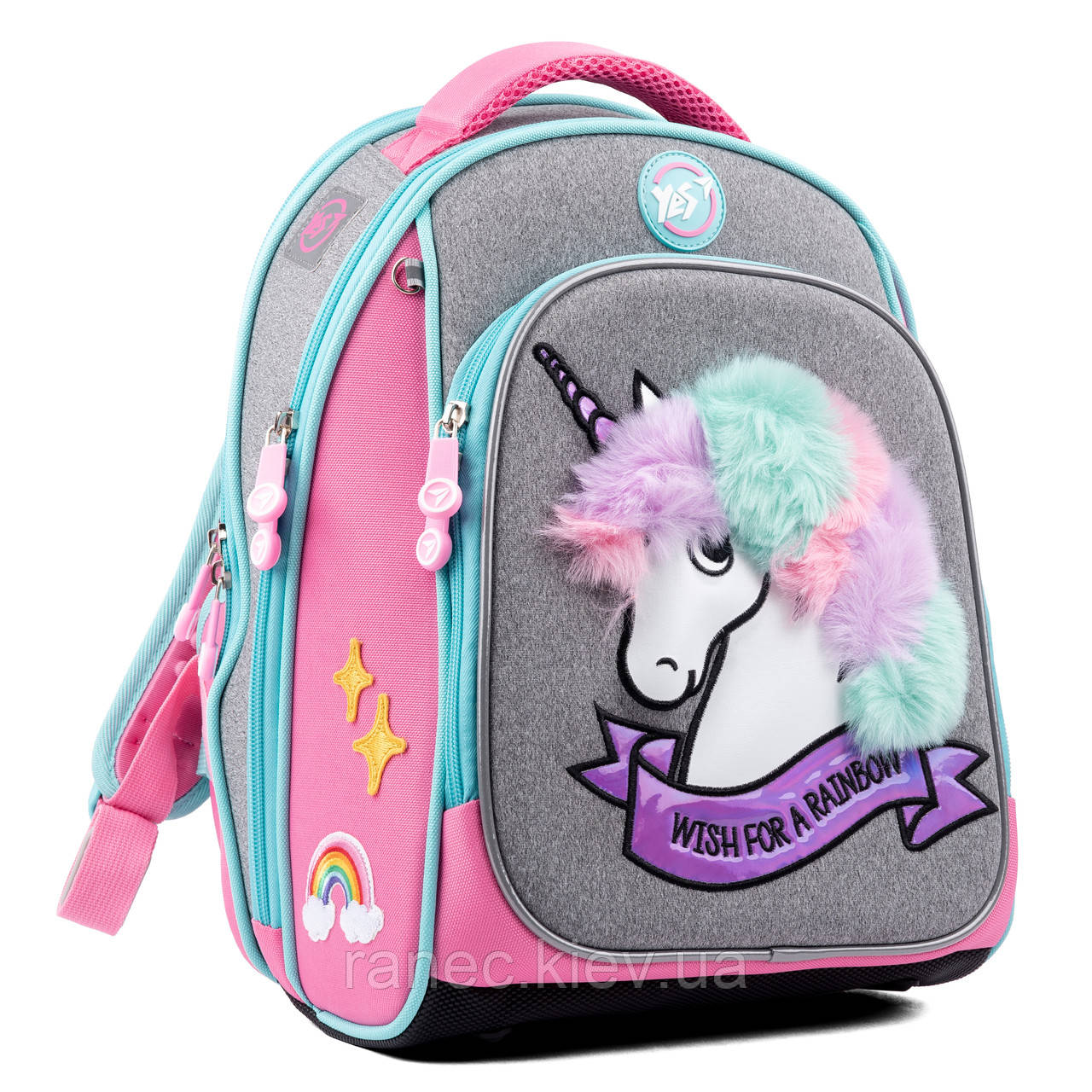Рюкзак шкільний каркасний YES S-89 Unicorn 554096
