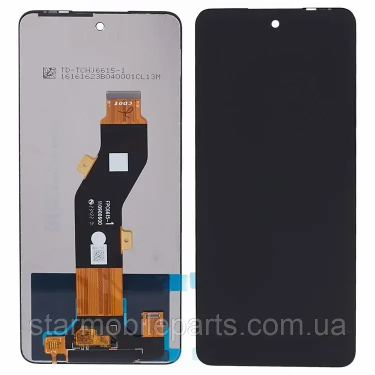 Дисплей Infinix Smart 8 Pro X6525B + сенсор чорний | модуль, фото 1