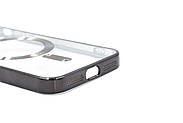 Чохол Wave TPU Metallic with Magsafe з закритою камерою для iPhone Xr Чорний, фото 2