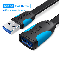 Кабель подовжувач USB-USB 3.0 Vention 5Gbps 1 m (папа-мама)