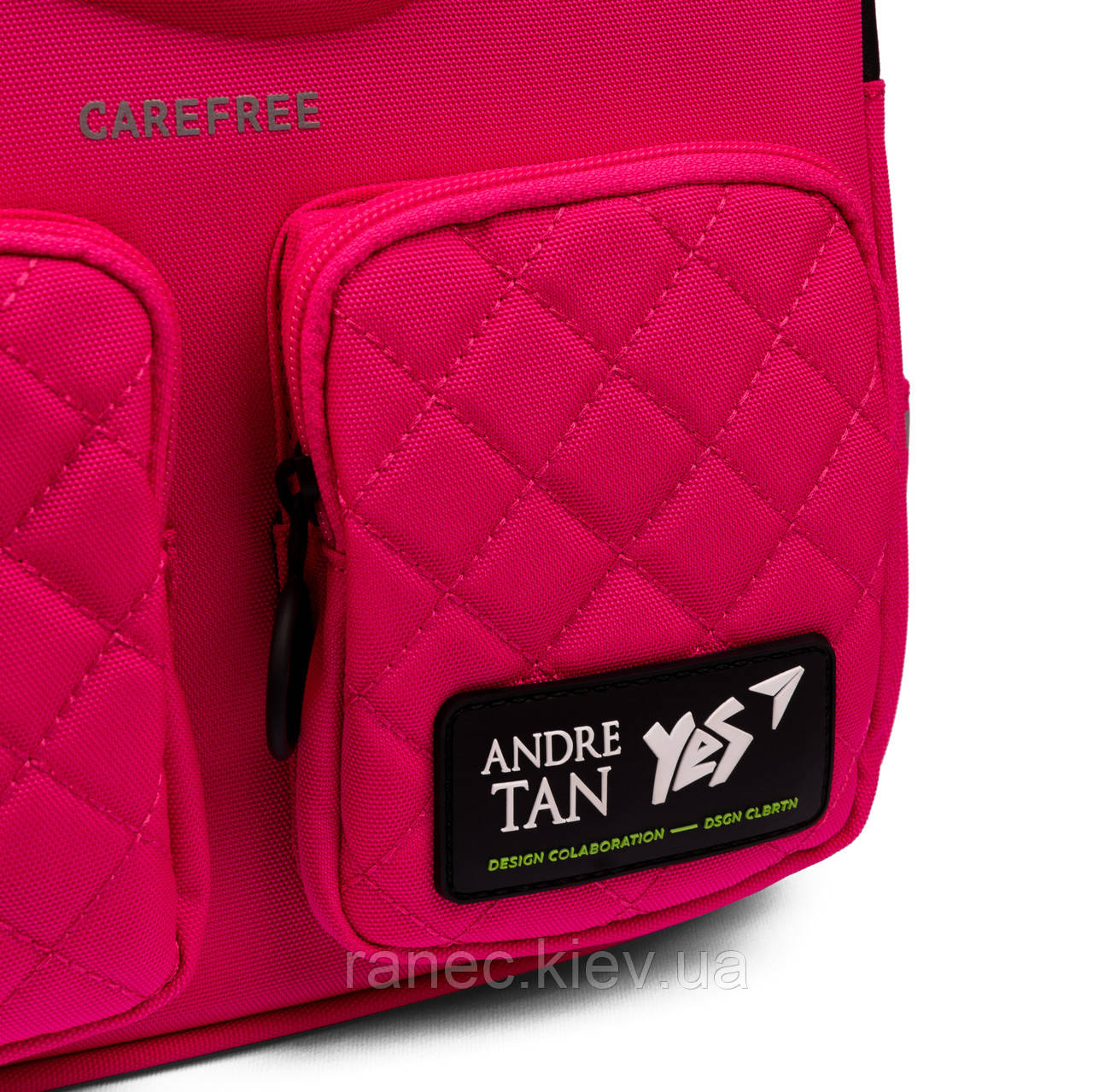 Рюкзак шкільний напівкаркасний YES T-129 YES by Andre Tan Hand pink 559044