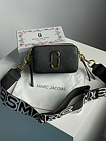 Женская кожаная сумка Marc Jacobs The Snapshot Марк Джейкобс, клатч, кросс боди, брендовая сумка