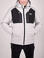 Мужская демисезонная куртка The North Face большого размера, цвет белый