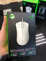 Игровая мышь Razer DeathAdder Essential USB с подсветкой для компьютера ноутбука (aналог) Белый