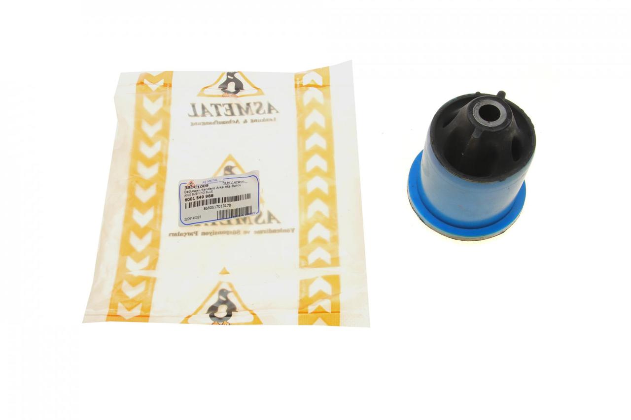 Сайлентблок задньої балки передній Dacia Logan / Sandero 1.2-1.6LPG 04- Asmetal 38DC1005