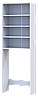 Шафа для пральної машини Doros Лола Білий ДСП 64х31.6х190 (41516022), фото 3