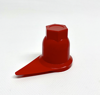 Колпачок пластиковый на колесную гайку 32 Красного цвета Стрелка