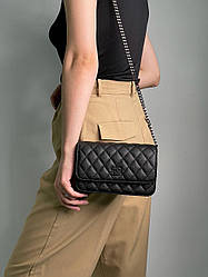 Жіноча сумка Шанель чорна Chanel Mini Black Dot