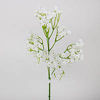 Штучна квітка гіпсофли "Хрупкість" біла 65 см.