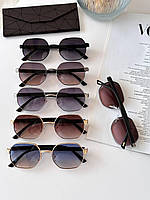 Сонцезахисні окуляри раунди оправа сталева