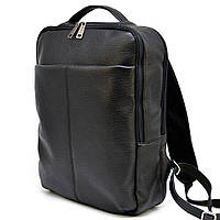 Городской кожаный мужской рюкзак черный TARWA FA-7280-3md LIKE