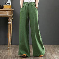 Женские стильный штаны ткань: лен Мод 912