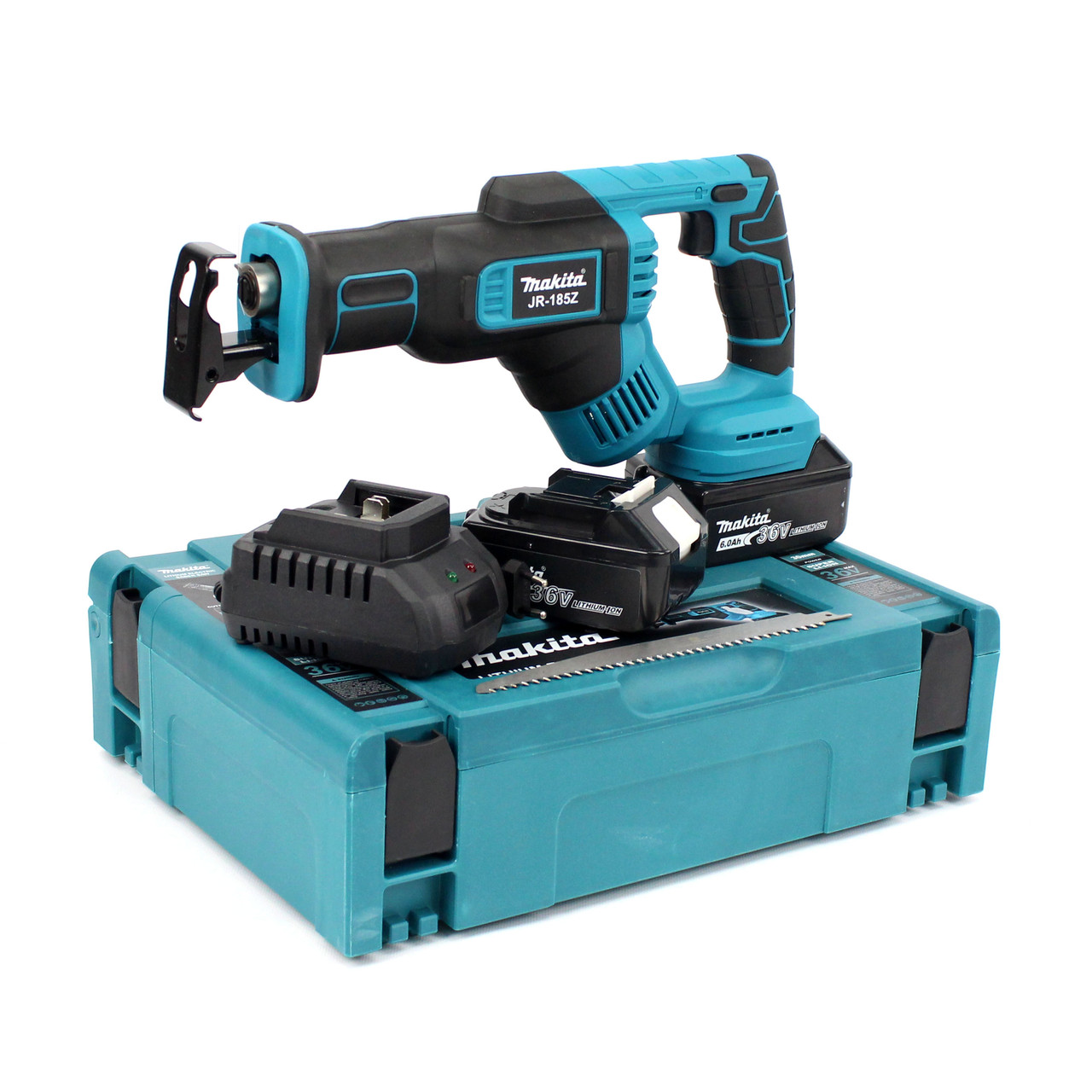 Акумуляторна шабельна пила Makita JR-185Z (36V 6.0Ah). АКБ ножівка Макіта
