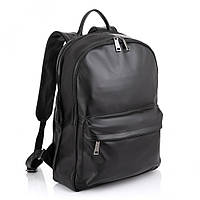 Кожаный мужской городской рюкзак TARWA GA-7273-3md черный TR, код: 7643547