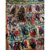 Герои Человек паук 20 фигурок на блистере+карточки (цена за блистер)