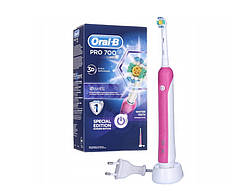 СТОК!Електрична зубна щітка Oral-B PRO 700 рожева