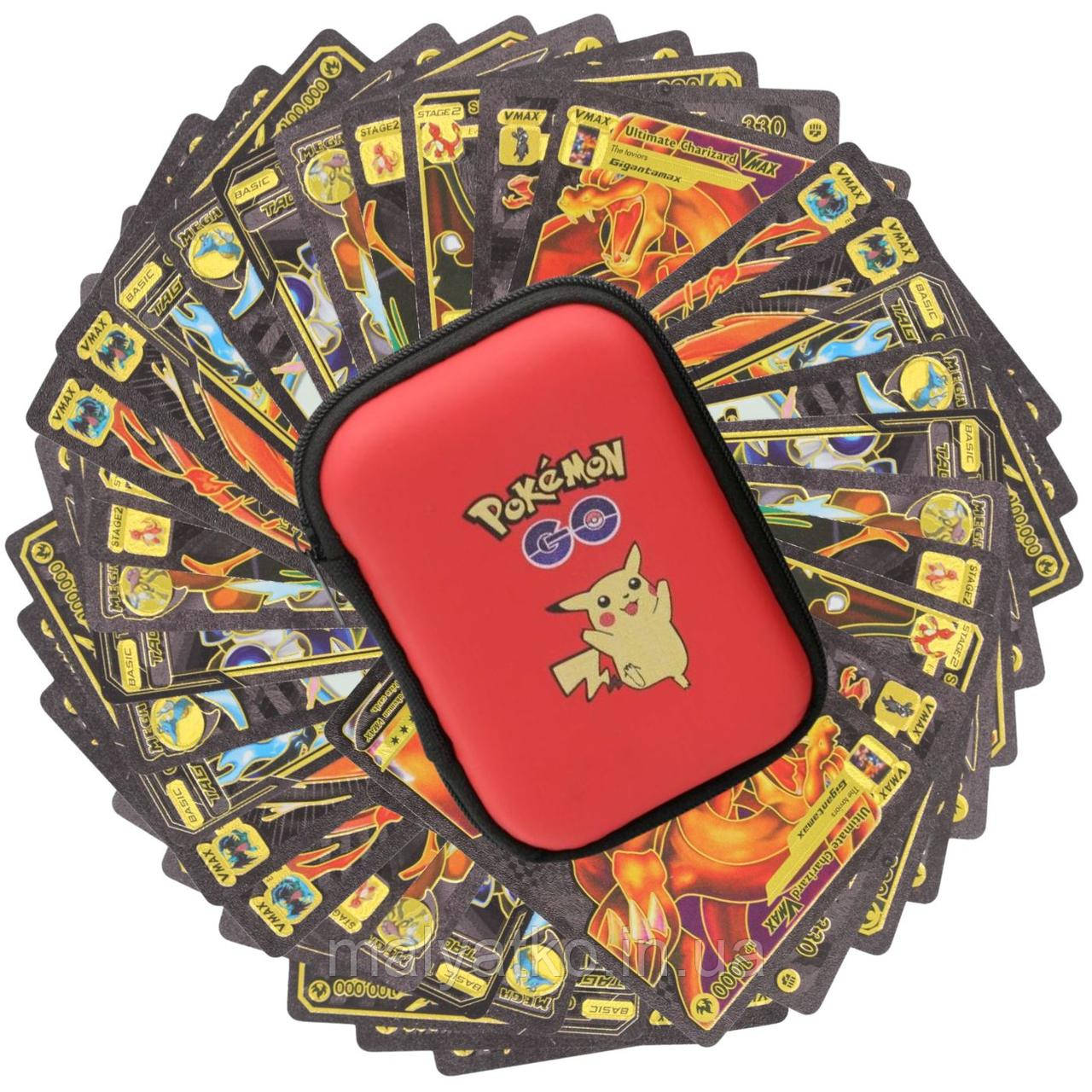 Набор Покемон карты: 55 карт, бокс для карт покемонов - Pokemon cards ...