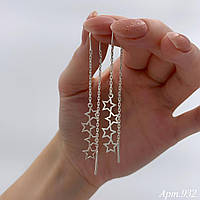 Срібні протяжки зірочки (або у позолоті)