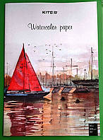 Канц Папір для акварелі Kite /K23-268/ А3/10 арк. 200г/м2 (1/50)