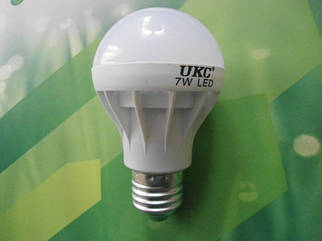 Лампочка LED LAMP E27 7W UKC Энергосберегающая Круглая