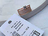 Срібна каблучка у позолоті, фото 2