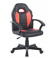 Кресло офисное геймерское Bonro B-043 черное с красными вставками
