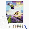 Картина за номерами 40х50 см. Політ над лавандовим полем. Brushme 8297, фото 2
