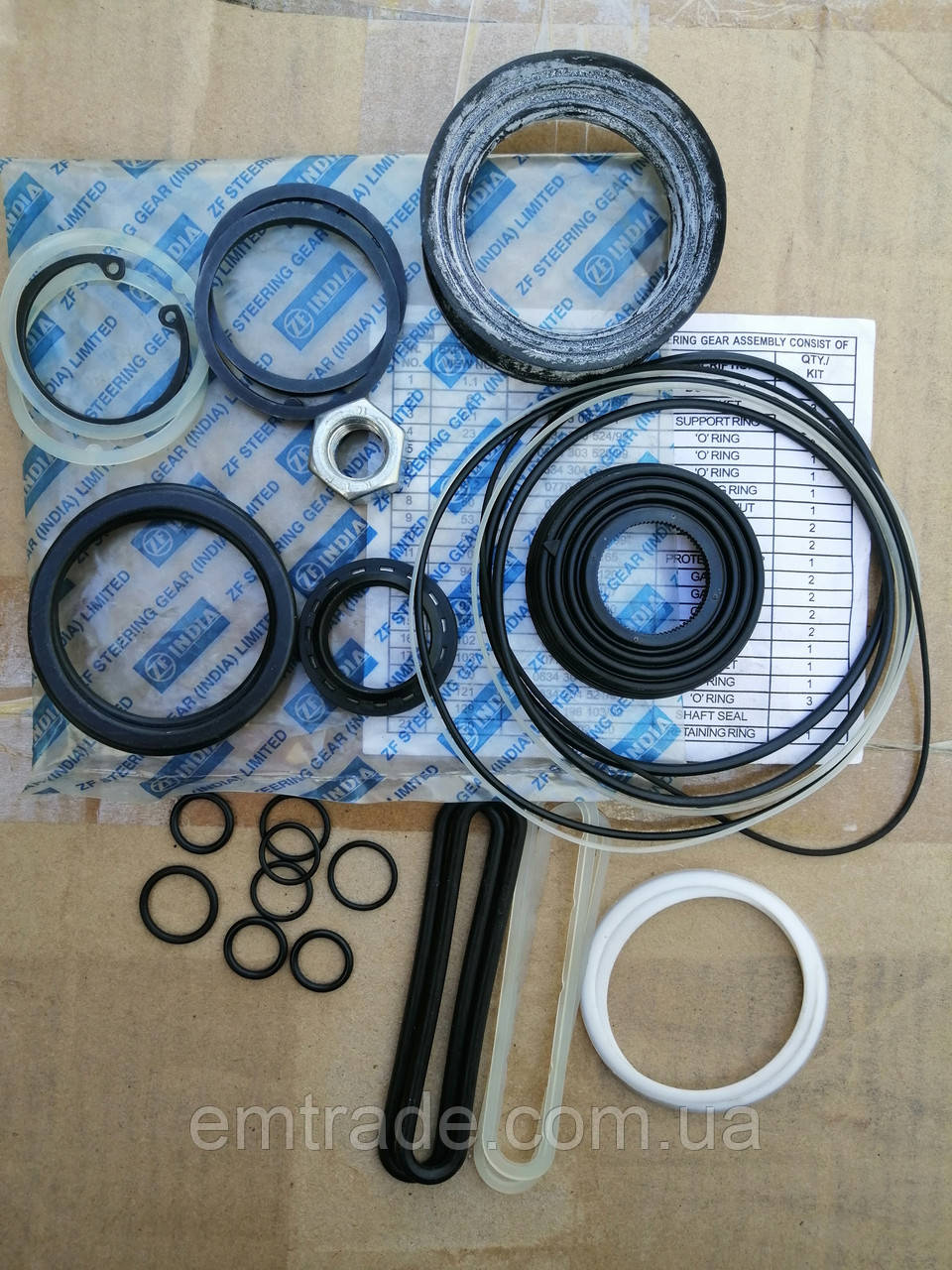 Ремкомплект рулевой колонки (редуктора) Ашок Е3-Е5 Ashok (ID#2190340138 ...