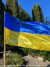 Прапор України 140х90,нейлон 4 відтінка, фото 4