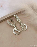 Срібні сережки