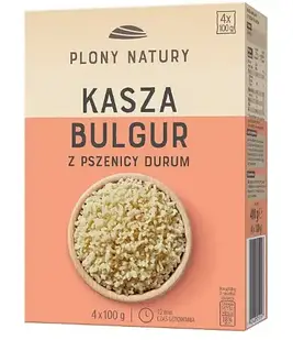 Крупа булгур  Plony Natury Bulgur 400г (100г х4шт)